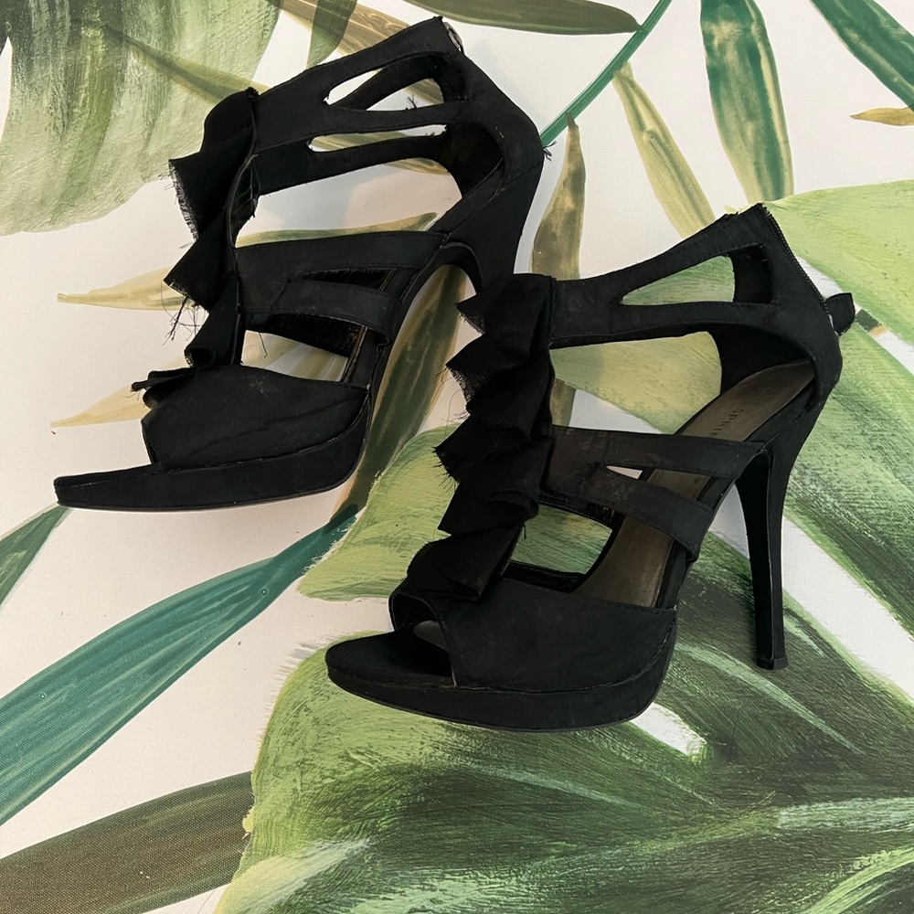 Black Stiletto Heels